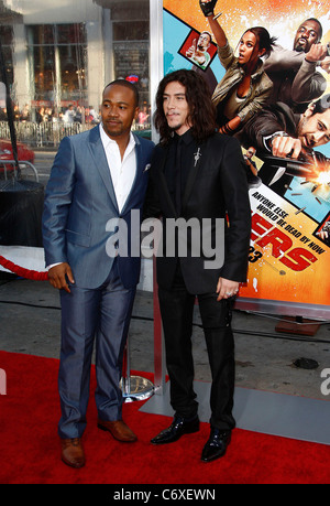 Columbus breve e Oscar Jaenada la premiere di "perdenti" tenutasi presso Grauman's Chinese Theatre di Los Angeles, California - Foto Stock