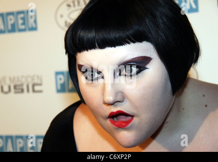 Beth Ditto a magazzino carta bella gente party a Hiro Ballroom di Los Angeles, California - 29.04.10 Punto di infiammabilità Foto Stock