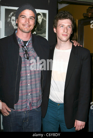 Josh Hartnett e Daryl Wein "Rompere verso l'alto' Premiere detenute presso il Silent Movie Theatre - Gli arrivi di Los Angeles, California - Foto Stock