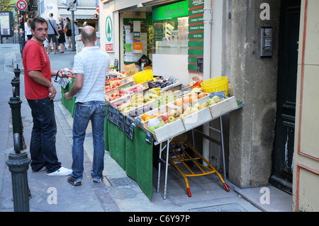 Greengrocery in Aix en Provence, Francia Foto Stock