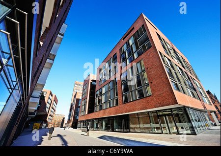 Hafen City Ueberseequartier Foto Stock