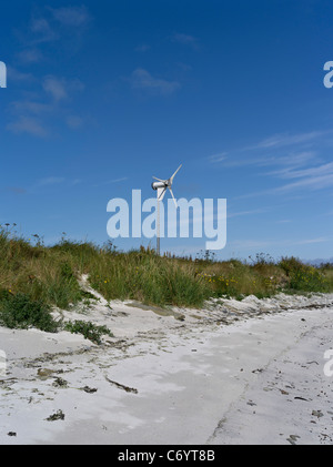 Dh Sud stoppino PAPA WESTRAY ORKNEY piccola turbina eolica costa power Foto Stock