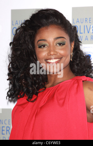 Patina Miller La 2010 Laurence Olivier Awards tenutosi presso il Grosvenor House Hotel - Gli arrivi di Londra - Inghilterra - 21.03.10 Lia Toby Foto Stock