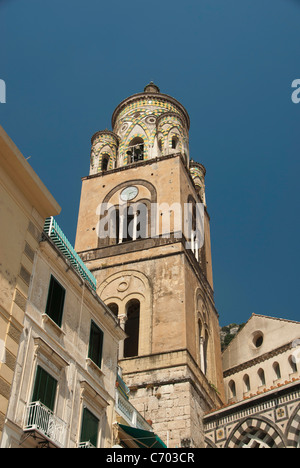 Campanile, Cattedrale di Amalfi Foto Stock