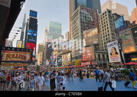 Times Square a New York City Foto Stock