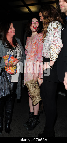 Lois Winstone, Afterparty per 'Boogie Woogie" screening di gala tenutosi presso il Westbury Hotel - Gli arrivi di Londra - Inghilterra - 13.04.10 Foto Stock