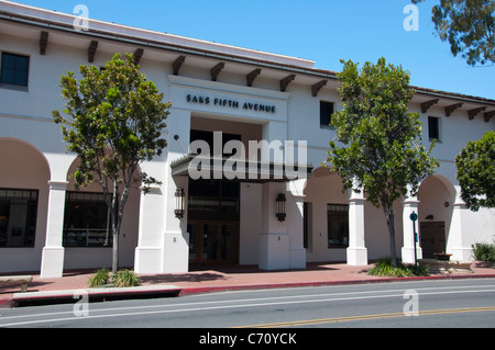 Saks Fifth Avenue store shopping anteriore Foto Stock