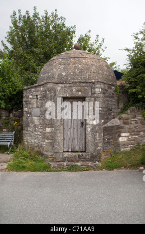 Il vecchio villaggio di Lock up o con il carcere a Pensford Foto Stock