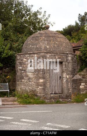 Il vecchio villaggio di Lock up o con il carcere a Pensford Foto Stock