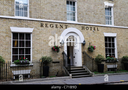 Regent Hotel, Regent Street, Cambridge, Inghilterra, Regno Unito Foto Stock