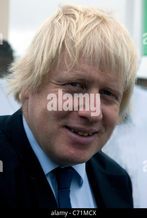 Il sindaco di Londra Boris Johnson all evento a Londra Foto Stock