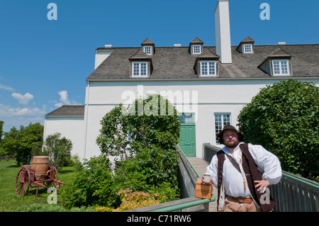 Forges du Saint-Maurice Sito Storico Nazionale del Canada si trova in Mauricie regione provincia del Québec Foto Stock