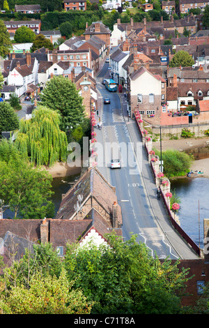 Ponte sul fiume Severn a Bridgnorth Shropshire Inghilterra Foto Stock