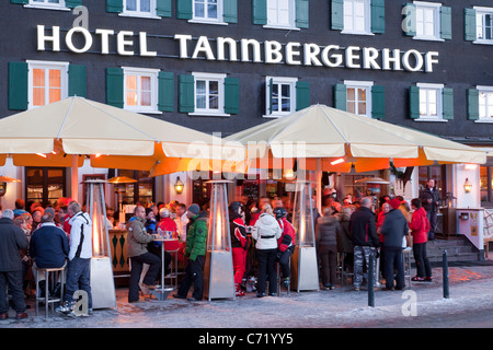 BAR HOTEL TANNBERGERHOF LECH AM ARLBERG, Vorarlberg, Austria Foto Stock