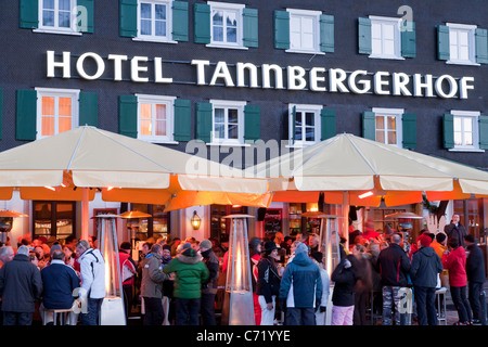 BAR HOTEL TANNBERGERHOF LECH AM ARLBERG, Vorarlberg, Austria Foto Stock