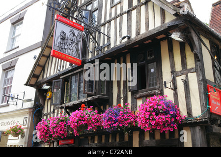 Hastings Regno Unito. Ye Olde PumpHouse Pub in George Street, Hastings Old Town, East Sussex, England, Regno Unito, GB Foto Stock