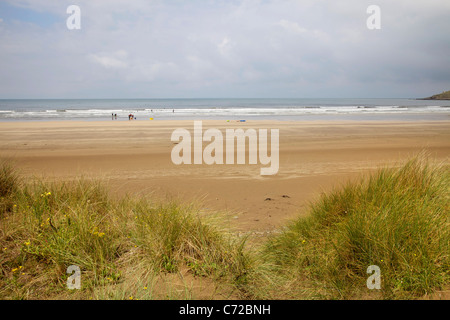 Saunton Sands North Devon England Regno Unito Foto Stock