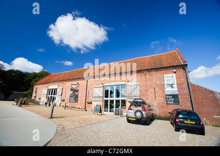 Una farm shop in Letheringsett in Norfolk, Regno Unito, Foto Stock