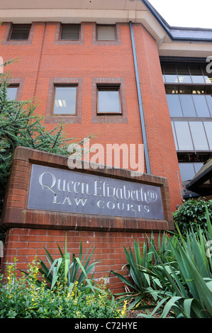 Birmingham Crown Court building Inghilterra West Midlands, Regno Unito Foto Stock