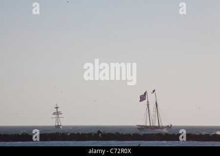 Tall Ships evento presso il porto di Ventura California Foto Stock