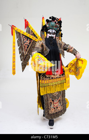 Zhang Fei Opera di Pechino Foto Stock