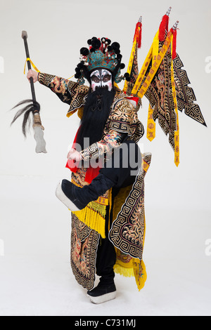 Zhang Fei Opera di Pechino Foto Stock