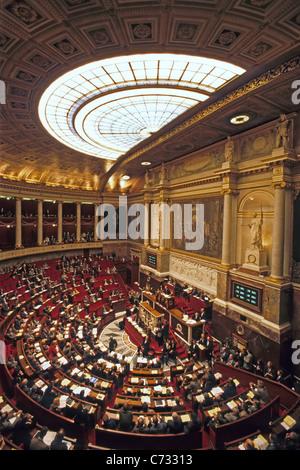 Assemblea nazionale francese, il governo francese, Palais Bourbon, 7th Arrondissement, Parigi, Francia Foto Stock