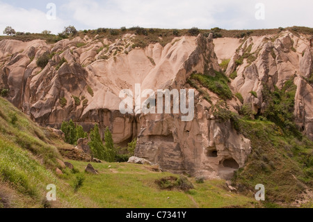 Camini di Fata della Cappadocia, Turchia nei pressi di Göreme Foto Stock