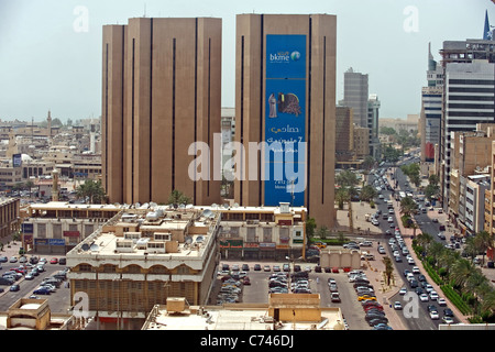 Una vista di Kuwait City Kuwait Foto Stock