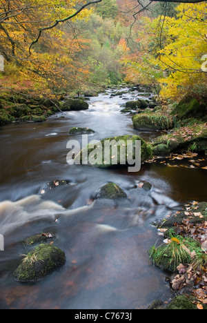 Hebden acqua, Yorkshire, Regno Unito Foto Stock