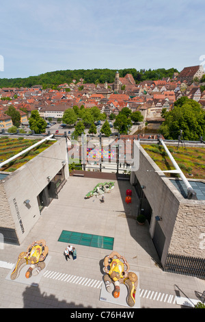 La Kunsthalle di WURTH MUSEUM DI SCHWAB.S. HALL, BADEN-WURTTEMBERG, Germania Foto Stock