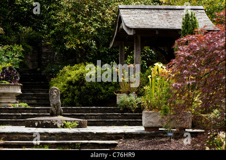 Il Giardino di Pietra, RHS Rosemoor, Devon, Inghilterra, Regno Unito Foto Stock