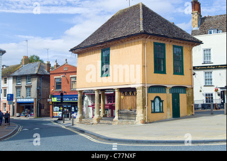 Old Market Hall nel centro città Faringdon Oxfordshire UK Foto Stock