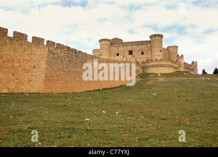 Castello di Belmonte, Cuenca, Spagna Foto Stock