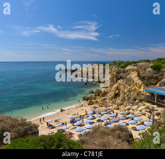 Il Portogallo, Algarve, Praia do Castelo spiaggia nei pressi di Albufeira Foto Stock