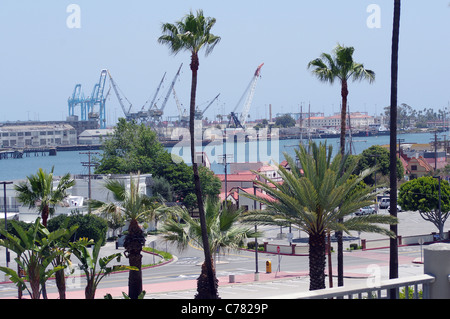 Dal Porto di San Pedro in California. Foto Stock