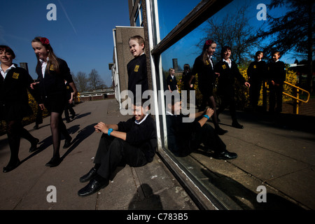 Scuola Dayncourt in Radcliffe-on-Trent in Nottingham Foto Stock