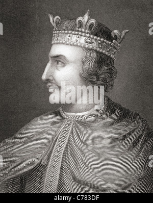 Henry Ho, c. 1068/1069 - 1135. Re di Inghilterra e duca di Normandia. Foto Stock