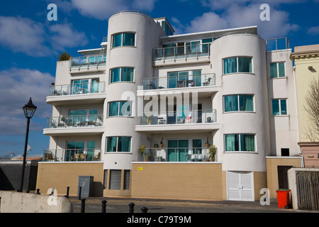 Harbour Point Blocco di appartamenti, Stuart Street, Cardiff Bay, Cardiff Caerdydd, South Glamorgan, Wales, Regno Unito Foto Stock