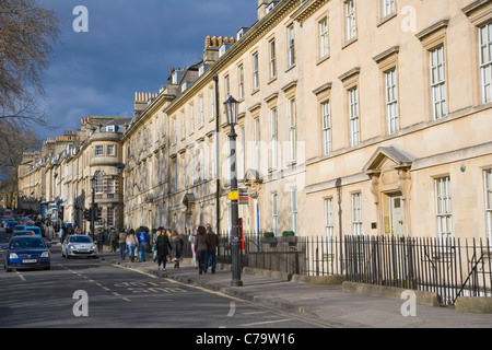 Queen Square, bagno, Somerset, Inghilterra, Regno Unito Foto Stock