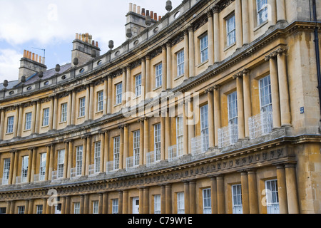 Il Circus, King's Circus, da John Wood il sambuco, bagno, Somerset, Inghilterra, Regno Unito Foto Stock