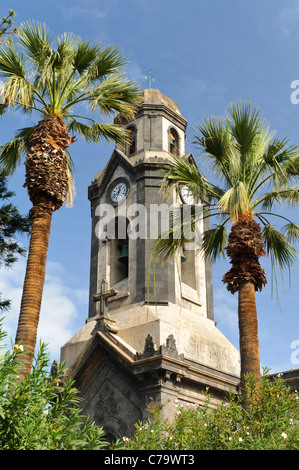 Chiesa di Nuestra Senora de la Peña de Francia, Puerto de la Cruz, Tenerife, Isole Canarie, Spagna, Europa Foto Stock