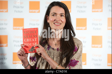 Nicole Krauss autore della grande casa Foto Stock