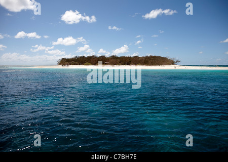 Wilson Island parte della Capricornia Cays Parco Nazionale di Great Barrier Reef Marine Park UNESCO World Heritage Site Queensland Au Foto Stock