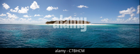 Wilson Island parte della Capricornia Cays Parco Nazionale di Great Barrier Reef Marine Park UNESCO World Heritage Site Queensland Au Foto Stock