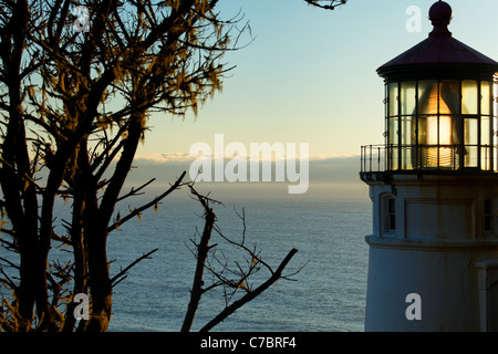 Heceta Head Lighthouse, Oregon, USA, America del Nord Foto Stock