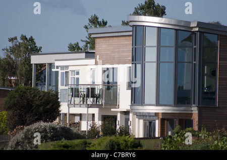 Cliff Road vecchio Felixstowe Suffolk Foto Stock