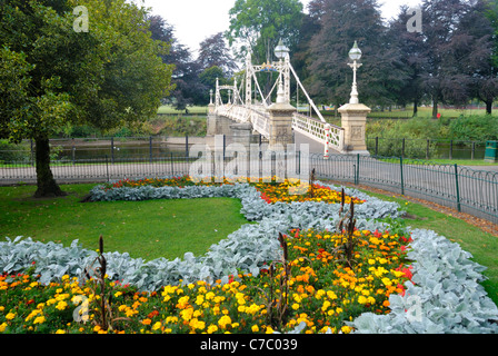 Il Ponte Victoria, Hereford, Inghilterra Foto Stock