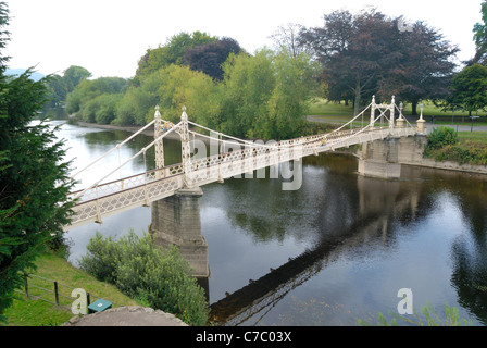 Il Ponte Victoria, Hereford, Inghilterra Foto Stock