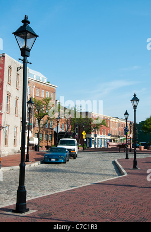 Fells Point in Baltimore Maryland USA Foto Stock